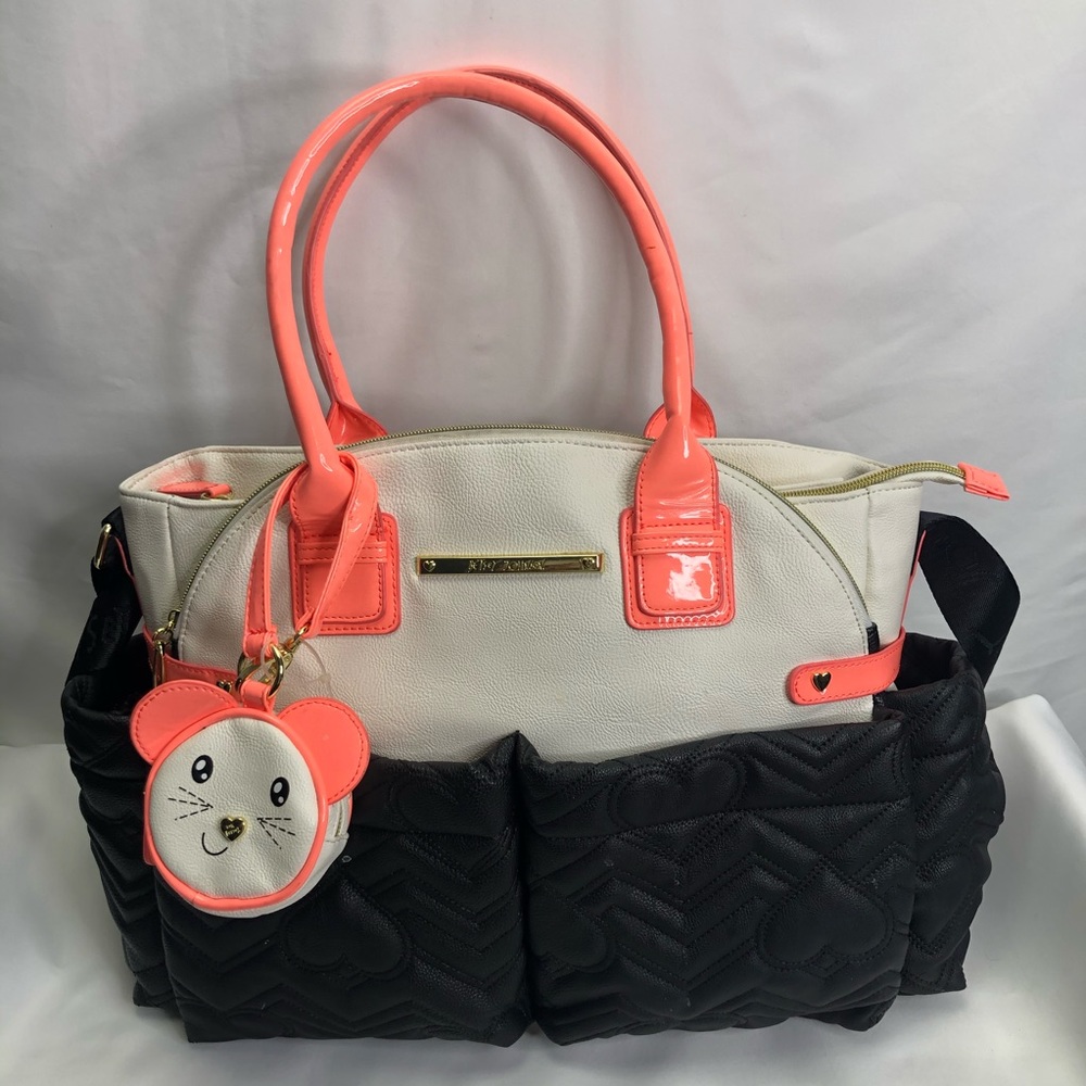 Betsy Johnson Large Diaper Bag